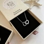 Double Heart-Shaped Necklace - Image 3