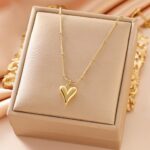 Golden Heart Necklace