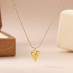 Golden Heart Necklace - Image 3