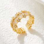 Shiny Zirconium Ring - Image 2