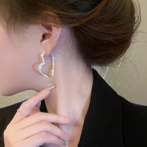 Divided Love Earring