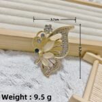 Butterfly-Shaped Brooch