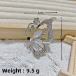 Butterfly-Shaped Brooch - Image 2