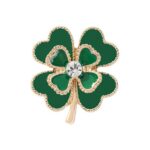 Double Clover-Shaped Brooch - Image 2