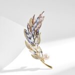 Korean Fashion Wheat Ear Brooch - Image 2