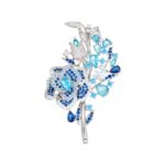 Tree and Flower Shaped Brooch - Image 2