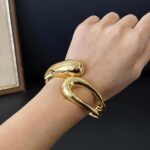 Irregular Mirror Bracelet Made of Eco-Friendly Metal - Image 2