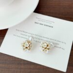 Flower-Shaped Popcorn Earrings - Image 2