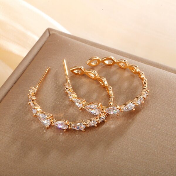 Pearl Hoop Earrings