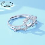 Silver-Plated Pearl Ring - Image 2