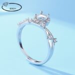 Silver-Plated Pearl Ring - Image 4