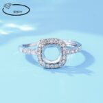 Silver-Plated Ring with Sparkling Stone - Image 7