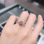 Brilliant Moissanite Ring