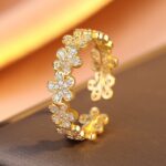 Golden Flower Ring