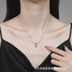 Sterling Silver Moissanite Necklace - Image 2