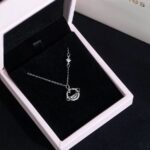 Pure Silver Necklace with Planet Pendant