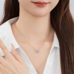 Sterling Silver Necklace with Moon