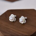 Sterling Silver Pearl Earrings