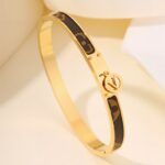 Louis Vuitton Golden Bracelet in Various Shapes - Image 3