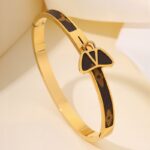 Louis Vuitton Golden Bracelet in Various Shapes
