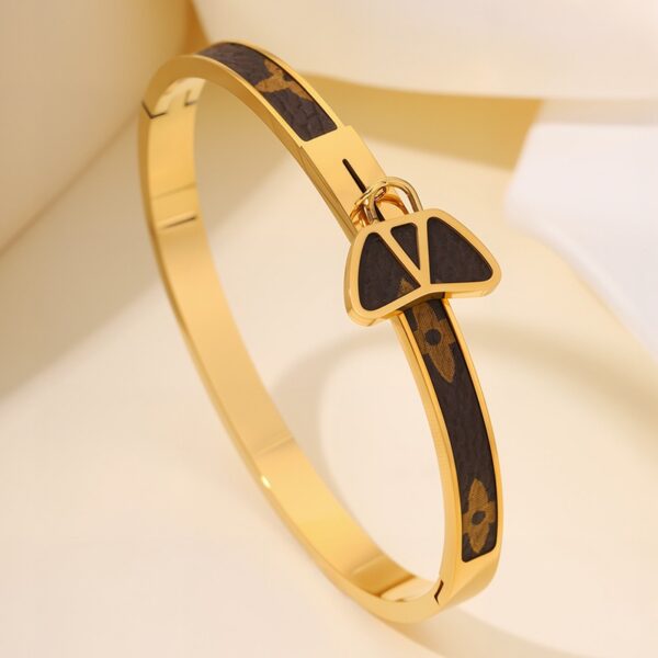 Louis Vuitton Golden Bracelet in Various Shapes