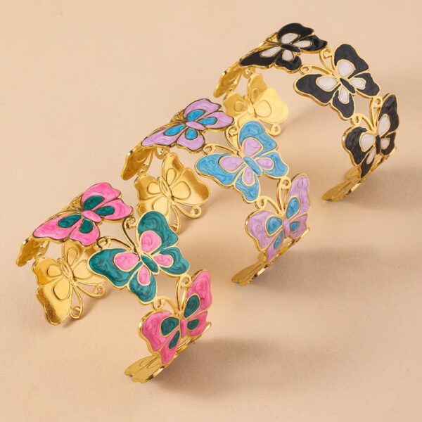 Colorful Butterfly Bracelet