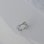 Pearl cross ring - Image 3