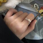 Pearl cross ring - Image 2