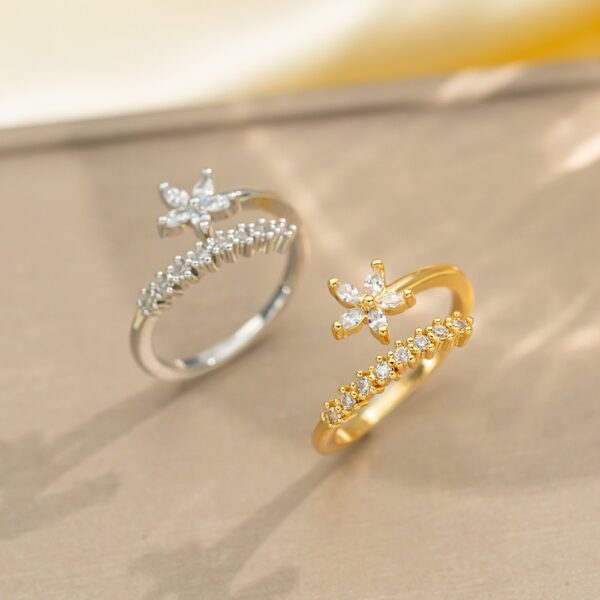 Butterfly Ring and Pearls