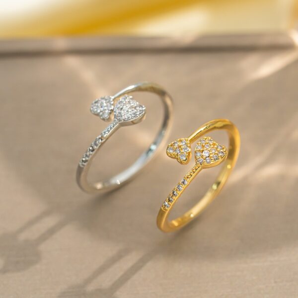 Heart Ring and Pearls