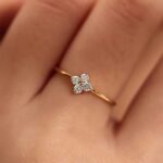 Micro-Pavemented Zirconia Ring