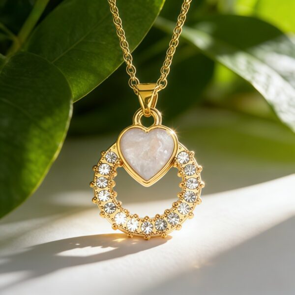 Necklace with Heart Pendant