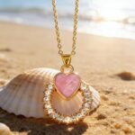 Necklace with Heart Pendant - Image 2