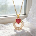 Necklace with Heart Pendant - Image 3