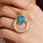 Necklace with Heart Pendant - Image 4